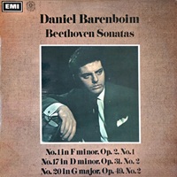 Angel Red Line : Barenboim - Beethoven Sonatas 1, 17 & 20